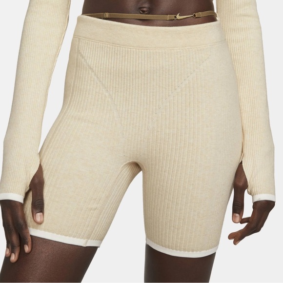Nike x Jacquemus Le Short Cream White Biker Shorts Women’s